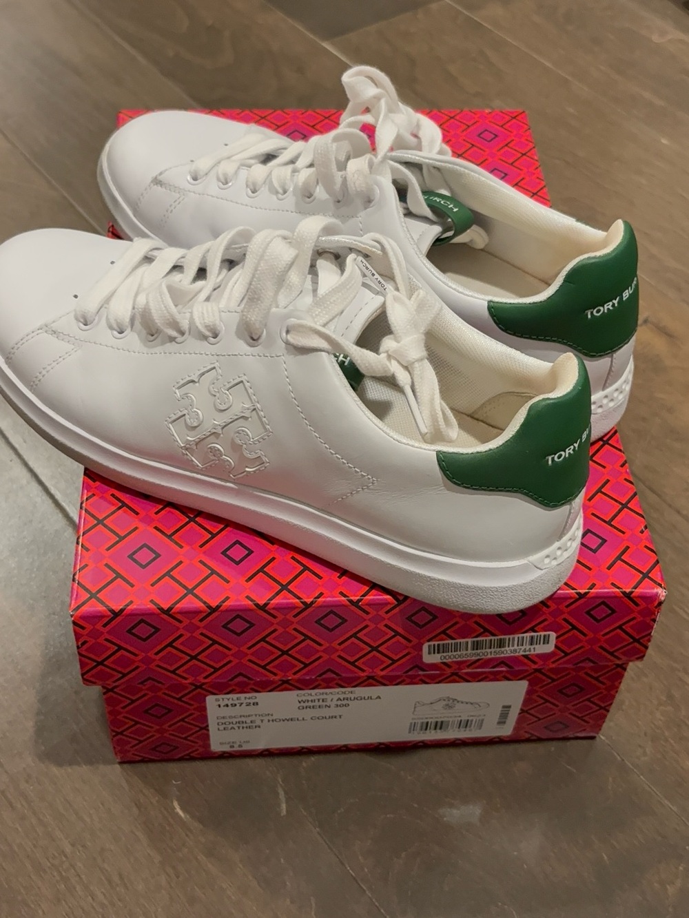 Tory Burch Double T Howell Court Sneaker